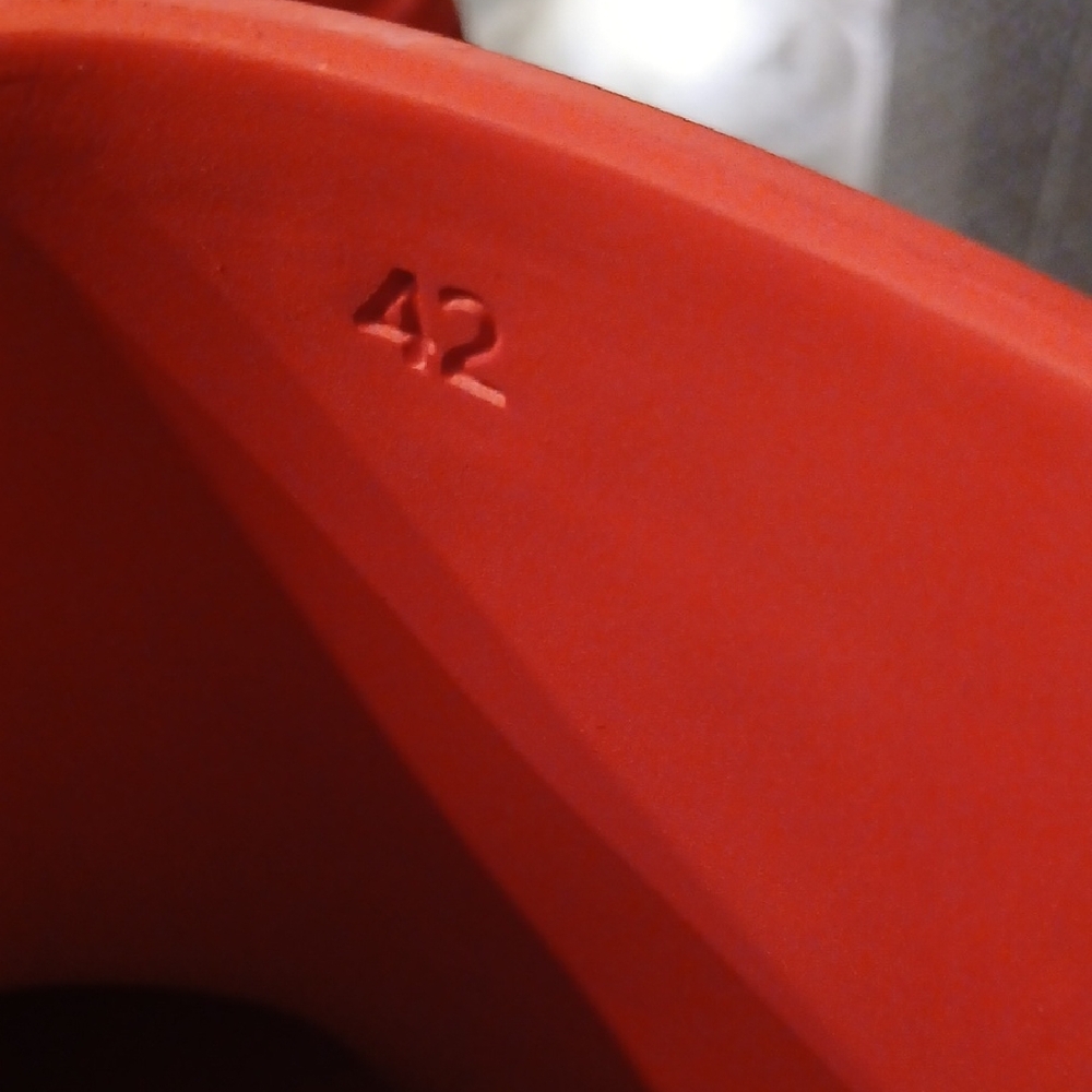 Prada Red Rubber Short Rain Boots - Picture 9 of 9